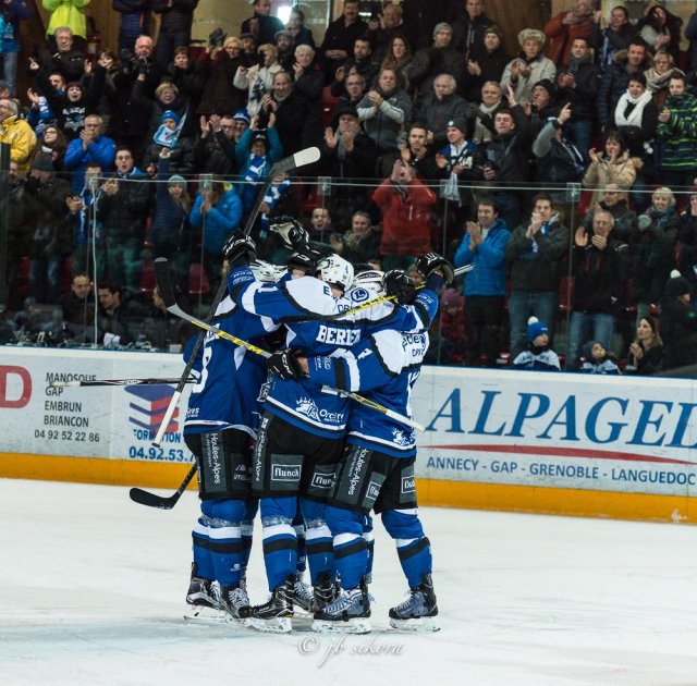 Photo hockey match Gap  - Rouen le 09/03/2016