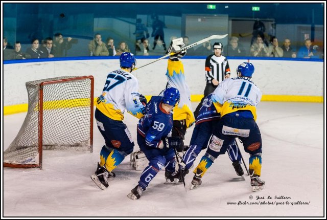 Photo hockey match Paris (FV) - Limoges le 05/03/2016