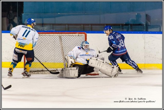 Photo hockey match Paris (FV) - Limoges le 05/03/2016