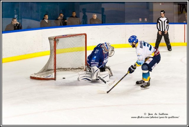 Photo hockey match Paris (FV) - Limoges le 05/03/2016