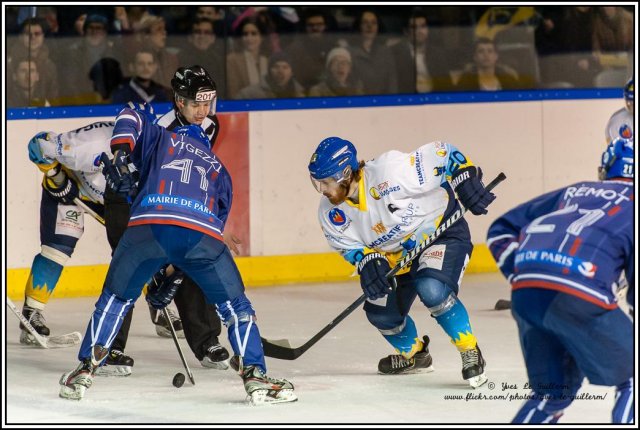 Photo hockey match Paris (FV) - Limoges le 05/03/2016