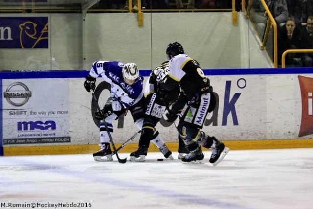 Photo hockey match Rouen - Gap  le 11/03/2016