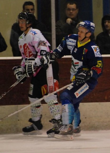 Photo hockey match Dijon  - Amiens  le 24/01/2009