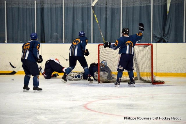 Photo hockey match Champigny-sur-Marne - Montpellier  le 12/03/2016