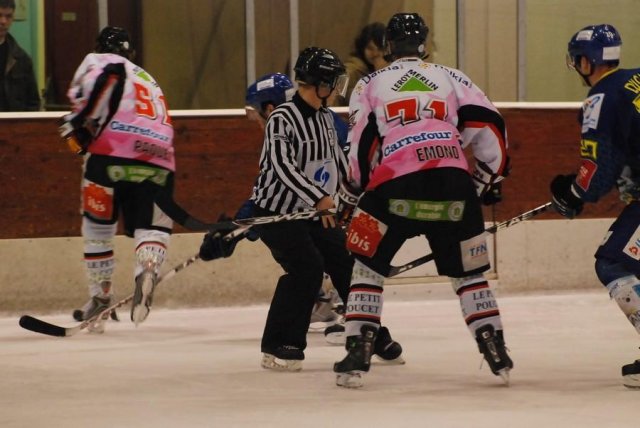 Photo hockey match Dijon  - Amiens  le 24/01/2009
