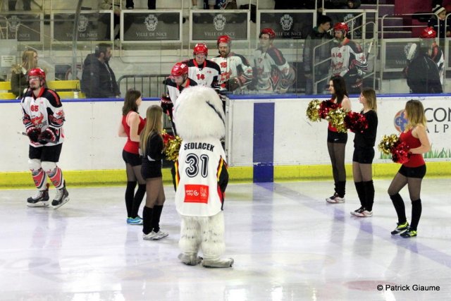 Photo hockey match Nice - Neuilly/Marne le 12/03/2016