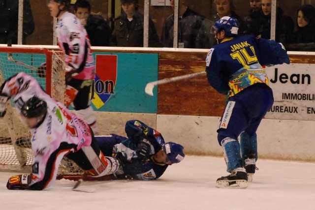 Photo hockey match Dijon  - Amiens  le 24/01/2009