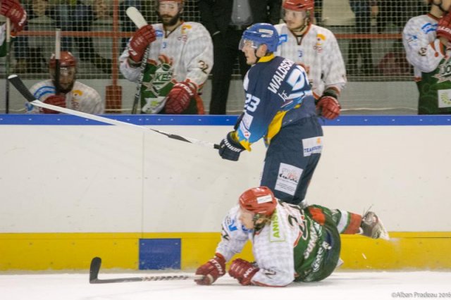 Photo hockey match Limoges - Cergy-Pontoise le 12/03/2016
