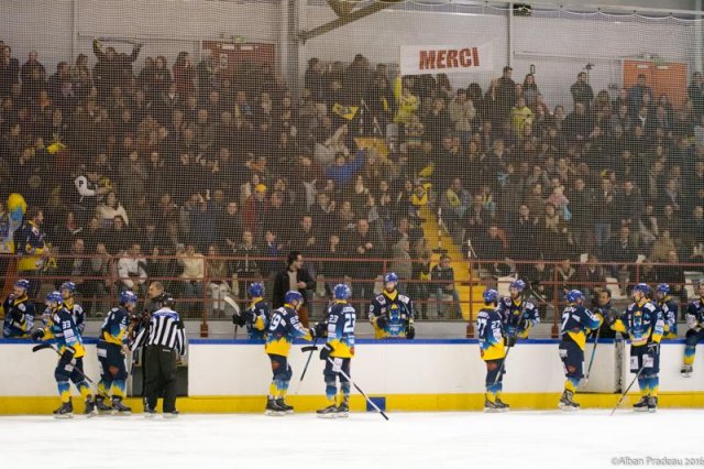 Photo hockey match Limoges - Cergy-Pontoise le 12/03/2016