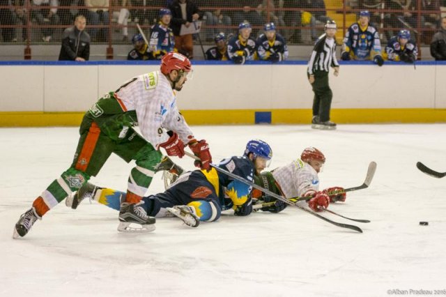 Photo hockey match Limoges - Cergy-Pontoise le 12/03/2016
