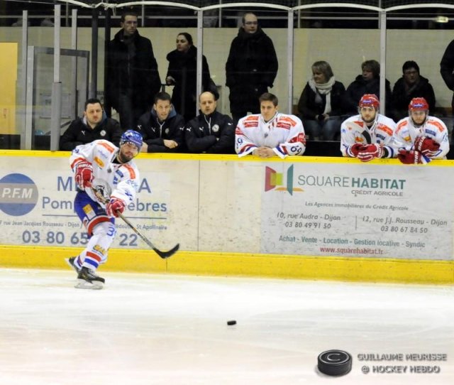 Photo hockey match Dijon  - Lyon le 15/03/2016