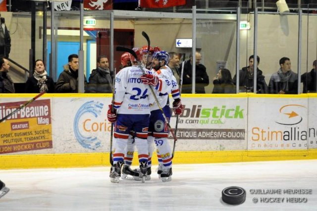 Photo hockey match Dijon  - Lyon le 15/03/2016