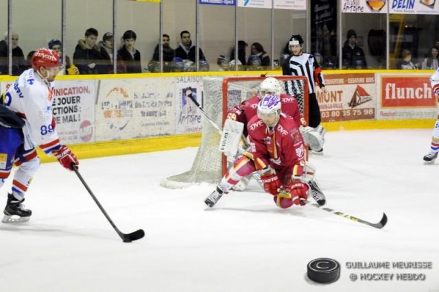 Photo hockey match Dijon  - Lyon le 15/03/2016
