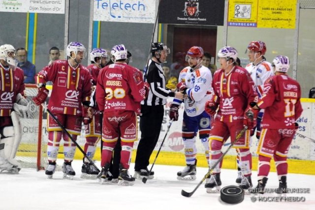 Photo hockey match Dijon  - Lyon le 15/03/2016