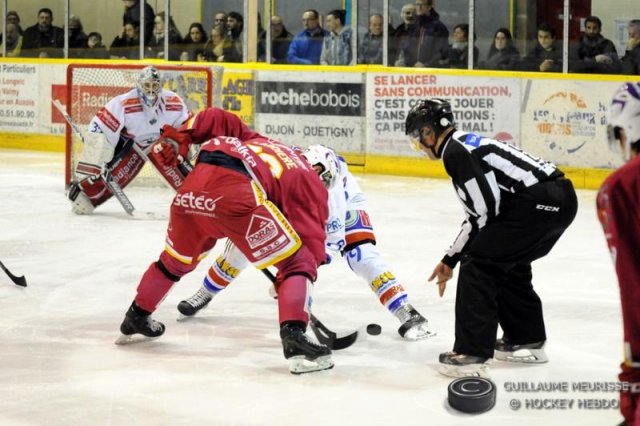 Photo hockey match Dijon  - Lyon le 15/03/2016