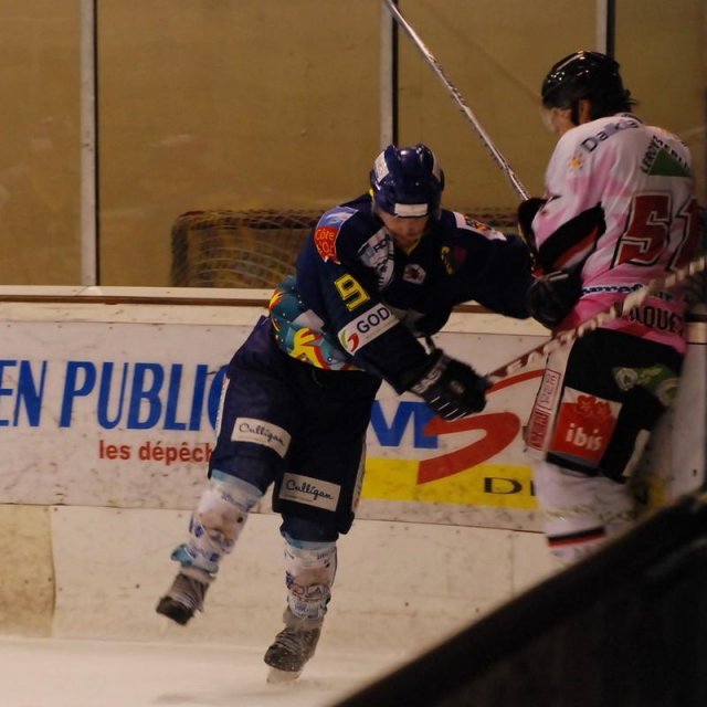 Photo hockey match Dijon  - Amiens  le 24/01/2009