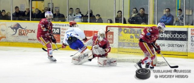 Photo hockey match Dijon  - Lyon le 15/03/2016