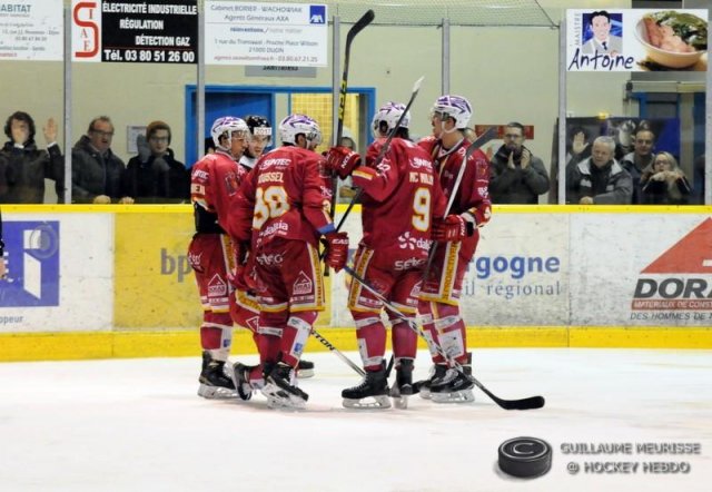 Photo hockey match Dijon  - Lyon le 15/03/2016