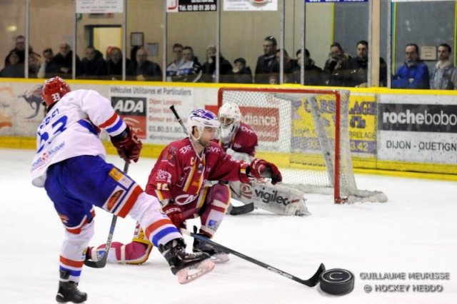 Photo hockey match Dijon  - Lyon le 15/03/2016