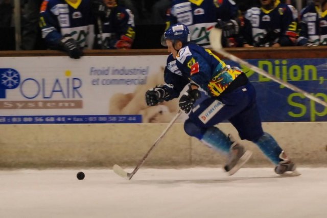 Photo hockey match Dijon  - Amiens  le 24/01/2009
