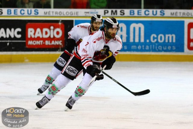 Photo hockey match Chamonix  - Morzine-Avoriaz le 15/03/2016