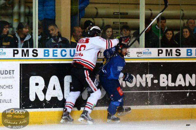 Photo hockey match Chamonix  - Morzine-Avoriaz le 15/03/2016