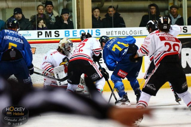 Photo hockey match Chamonix  - Morzine-Avoriaz le 15/03/2016