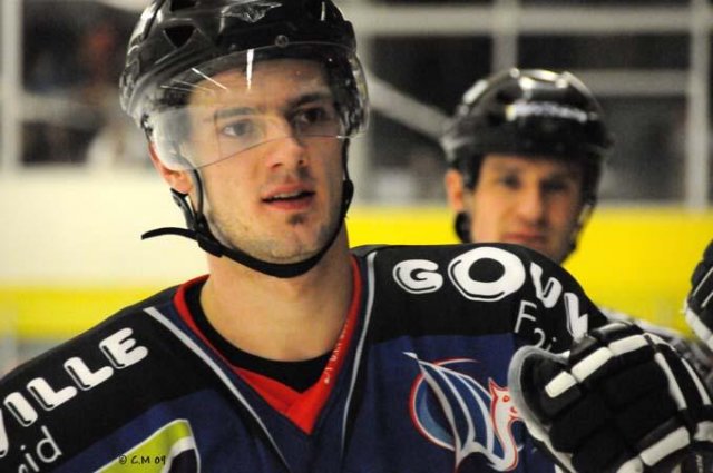 Photo hockey match Caen  - Cergy-Pontoise le 24/01/2009