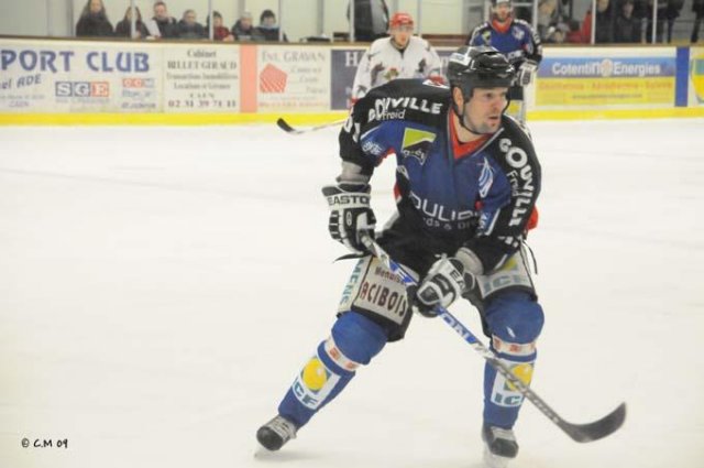 Photo hockey match Caen  - Cergy-Pontoise le 24/01/2009