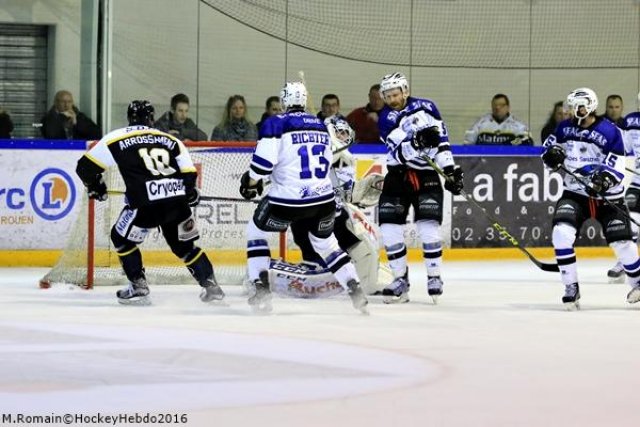 Photo hockey match Rouen - Gap  le 18/03/2016
