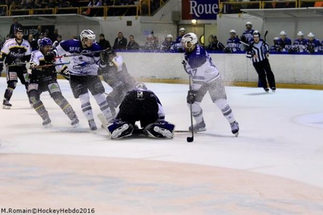 Photo hockey match Rouen - Gap  le 18/03/2016