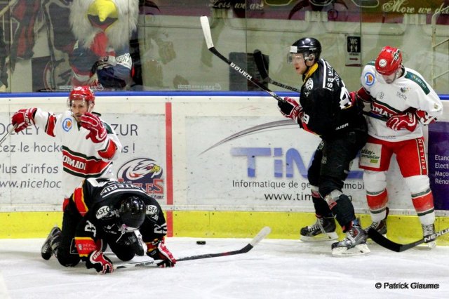 Photo hockey match Nice - Anglet le 18/03/2016
