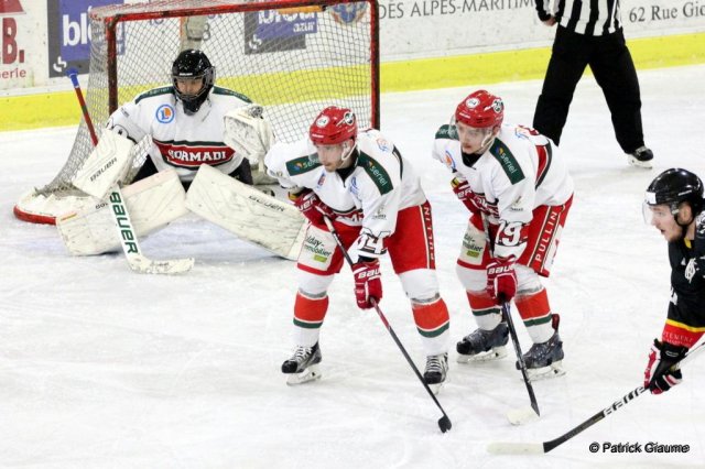 Photo hockey match Nice - Anglet le 18/03/2016