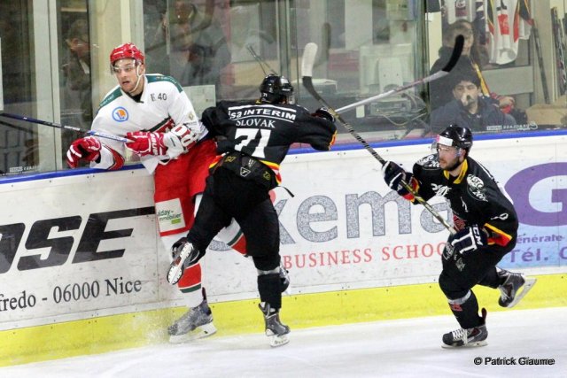 Photo hockey match Nice - Anglet le 18/03/2016