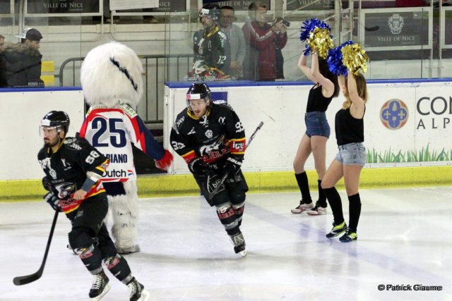 Photo hockey match Nice - Anglet le 18/03/2016