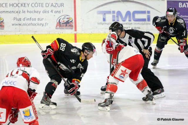 Photo hockey match Nice - Anglet le 18/03/2016