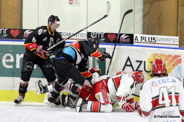 Photo hockey match Nice - Anglet le 18/03/2016
