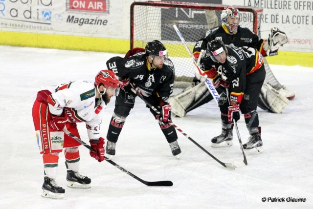 Photo hockey match Nice - Anglet le 18/03/2016