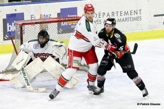Photo hockey match Nice - Anglet le 18/03/2016