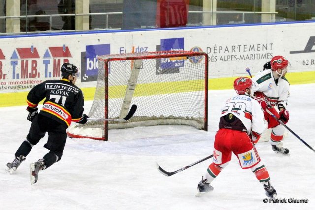Photo hockey match Nice - Anglet le 18/03/2016