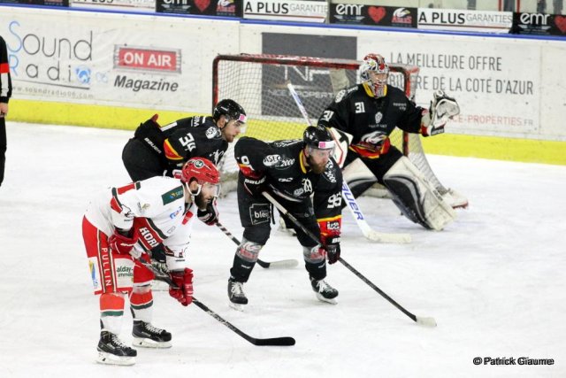 Photo hockey match Nice - Anglet le 18/03/2016