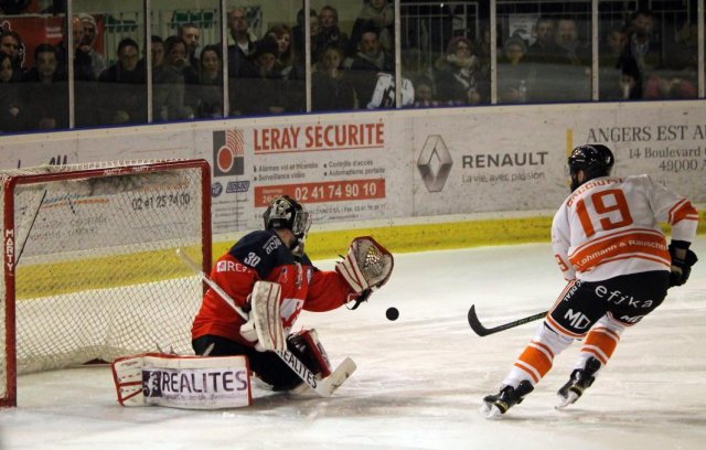 Photo hockey match Angers  - Epinal  le 18/03/2016