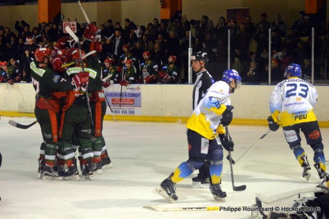 Photo hockey match Cergy-Pontoise - Limoges le 19/03/2016