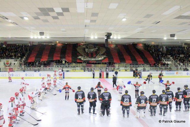 Photo hockey match Nice - Anglet le 19/03/2016