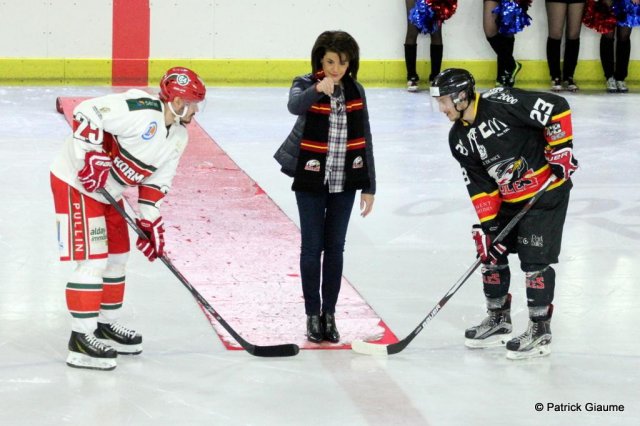 Photo hockey match Nice - Anglet le 19/03/2016