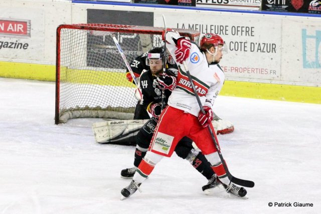 Photo hockey match Nice - Anglet le 19/03/2016