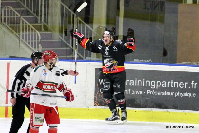 Photo hockey match Nice - Anglet le 19/03/2016