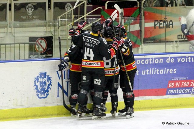 Photo hockey match Nice - Anglet le 19/03/2016