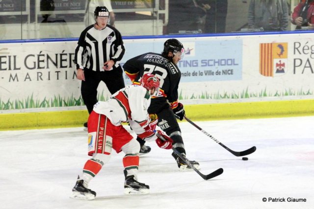 Photo hockey match Nice - Anglet le 19/03/2016