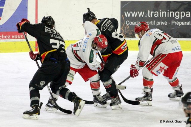 Photo hockey match Nice - Anglet le 19/03/2016